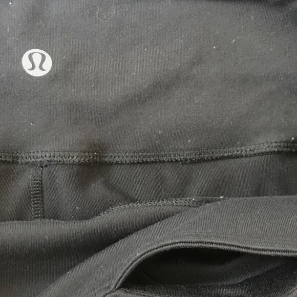 Lululemon Wunder Under Crops Leggings Size 10 Manifesto Reflective Reversible - Picture 7 of 10